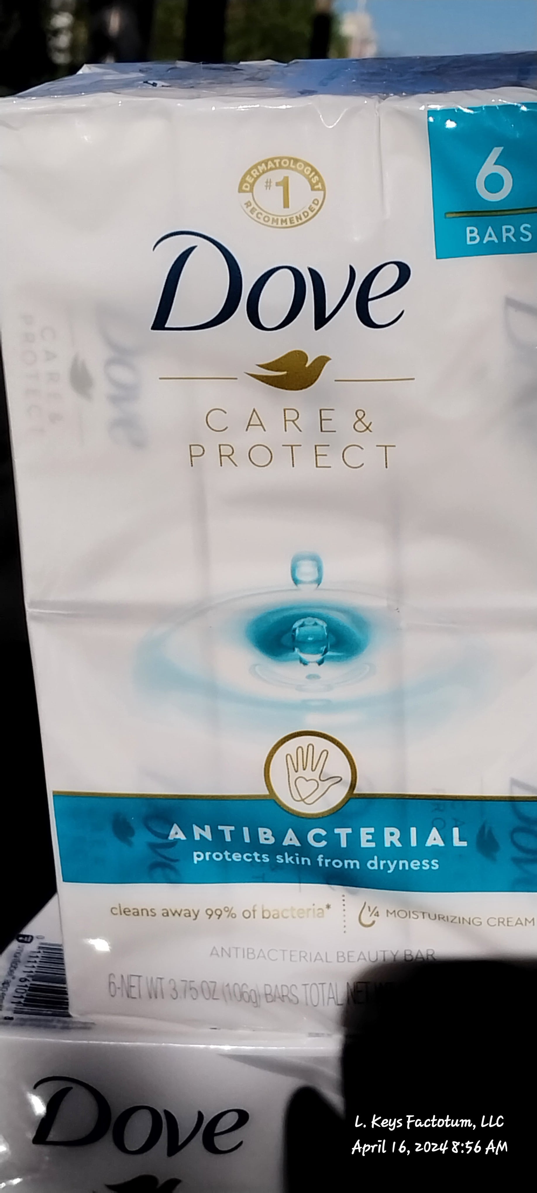 5 Pack Dove Bar Soap